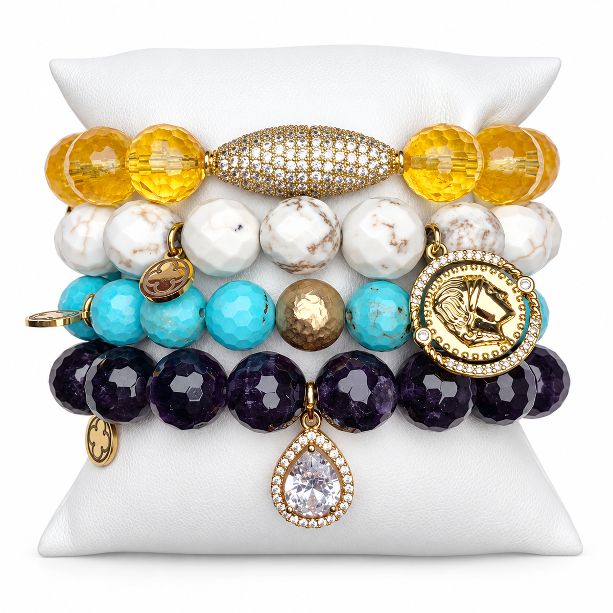 Getaway Armparty on white studio background