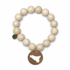 Beige Riverstone with Sicily Island Small Round Cutout — Oriana LaMarca