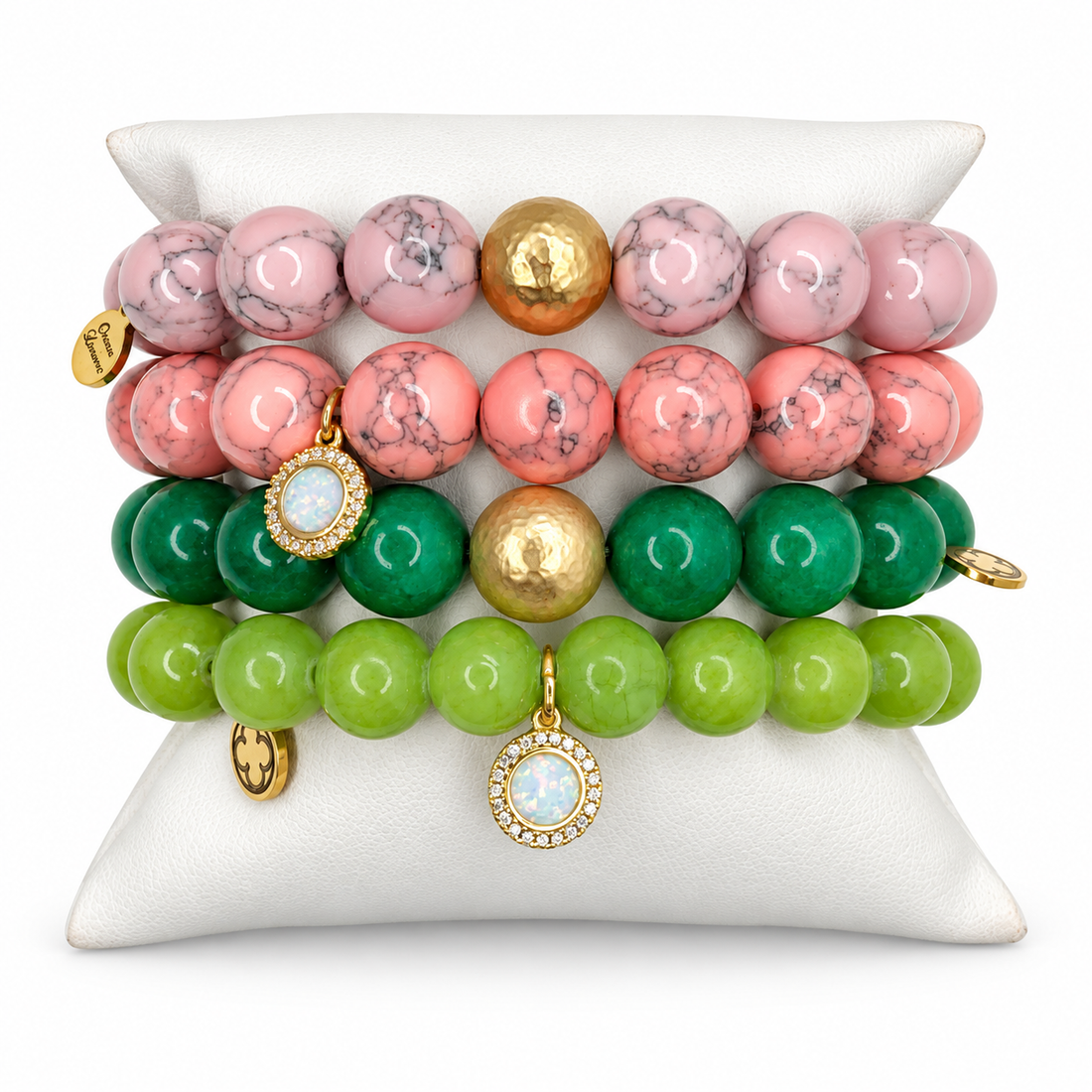 A Slice of Life Armparty on white studio background