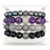 Purple Pearls Armparty on white studio background