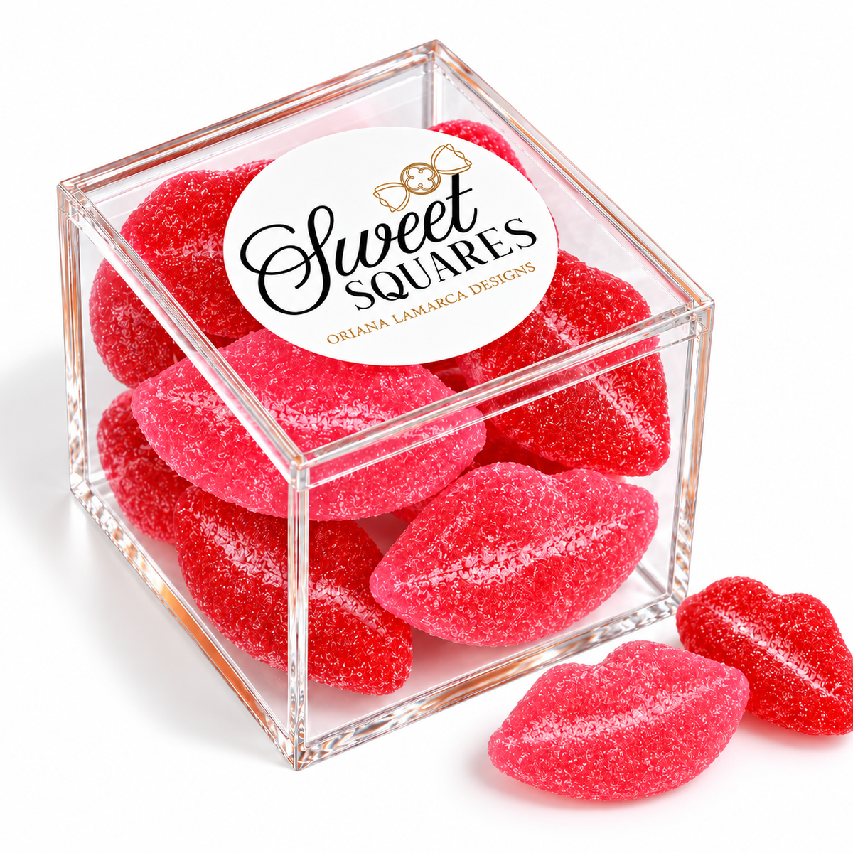 Sweet Lips Sweet Square - Oriana LaMarca Designs
