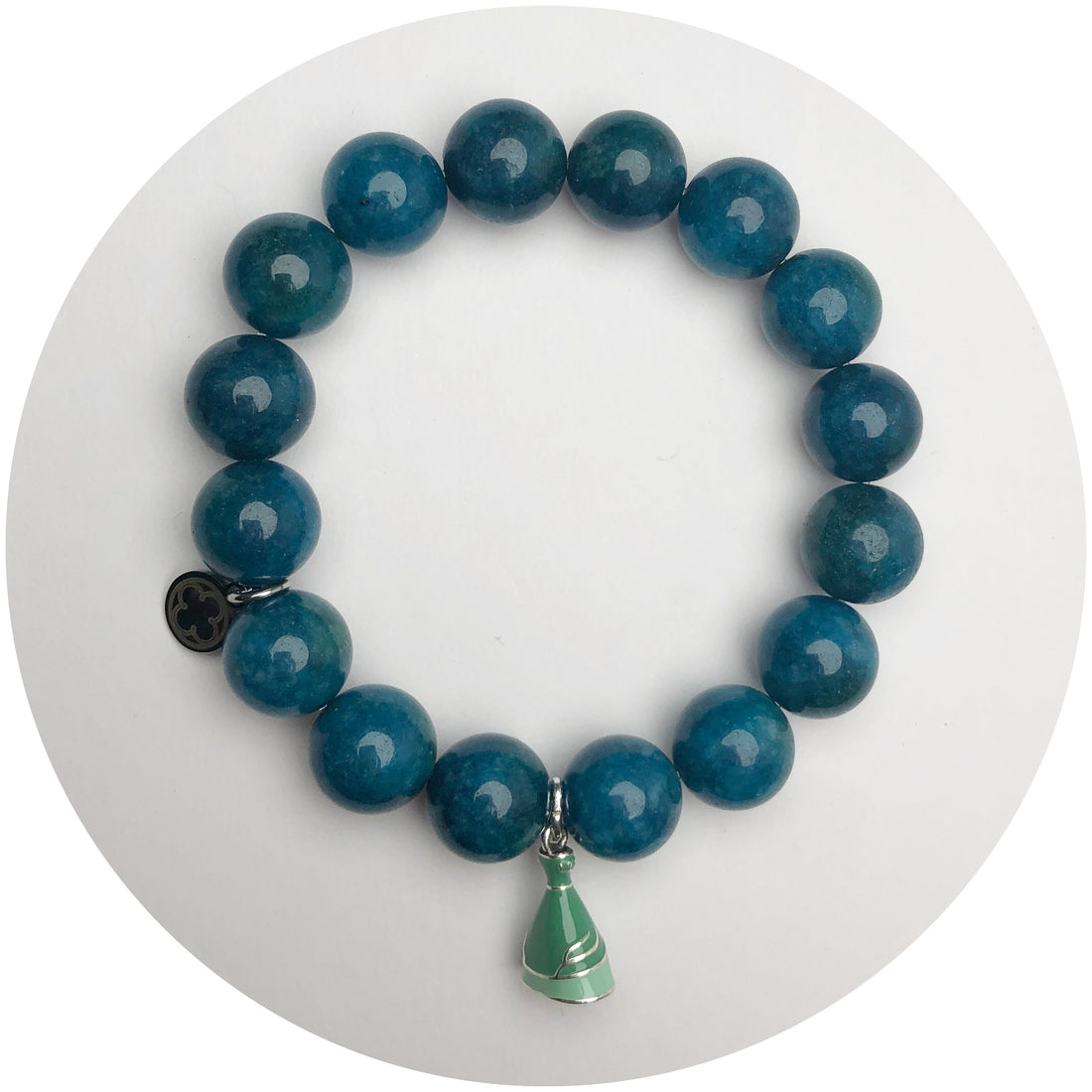 Blue Raspberry Jade with Ariel Pendant