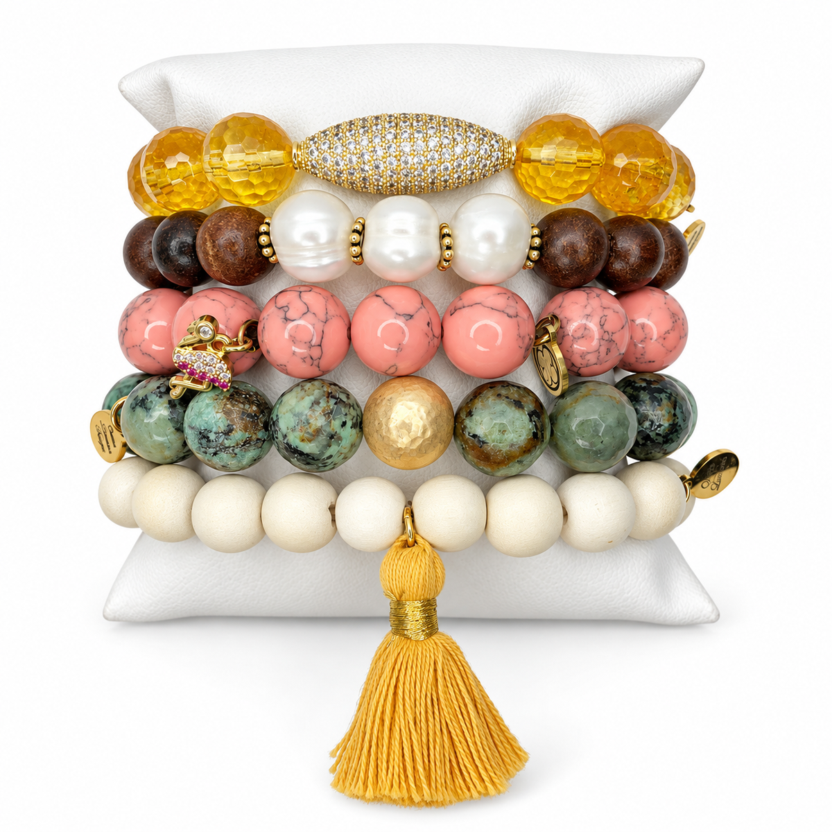 Hermosa Beach Armparty on white studio background