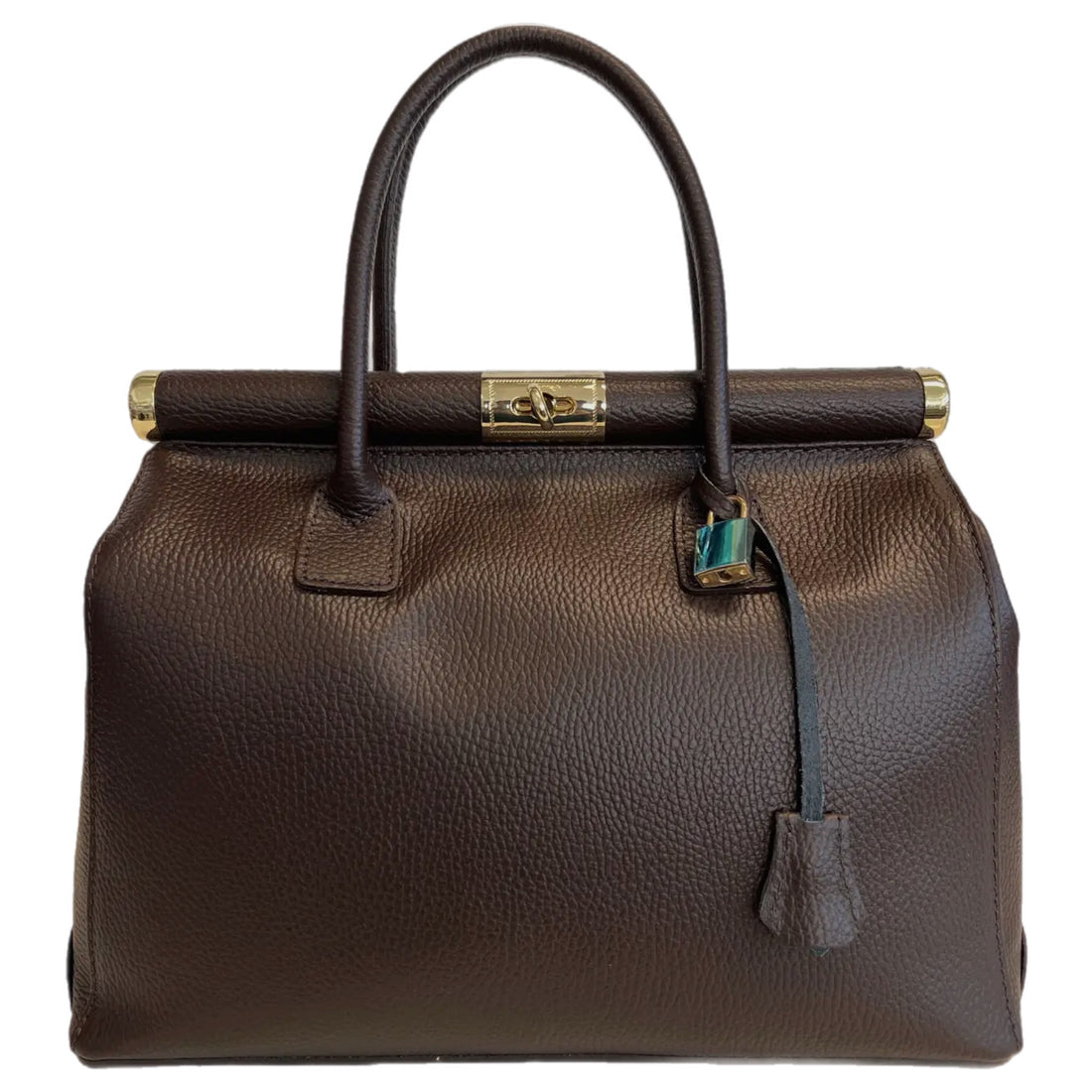 Caterina Brown Leather Handbag