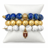 Los Angeles Rams Armparty on white studio background