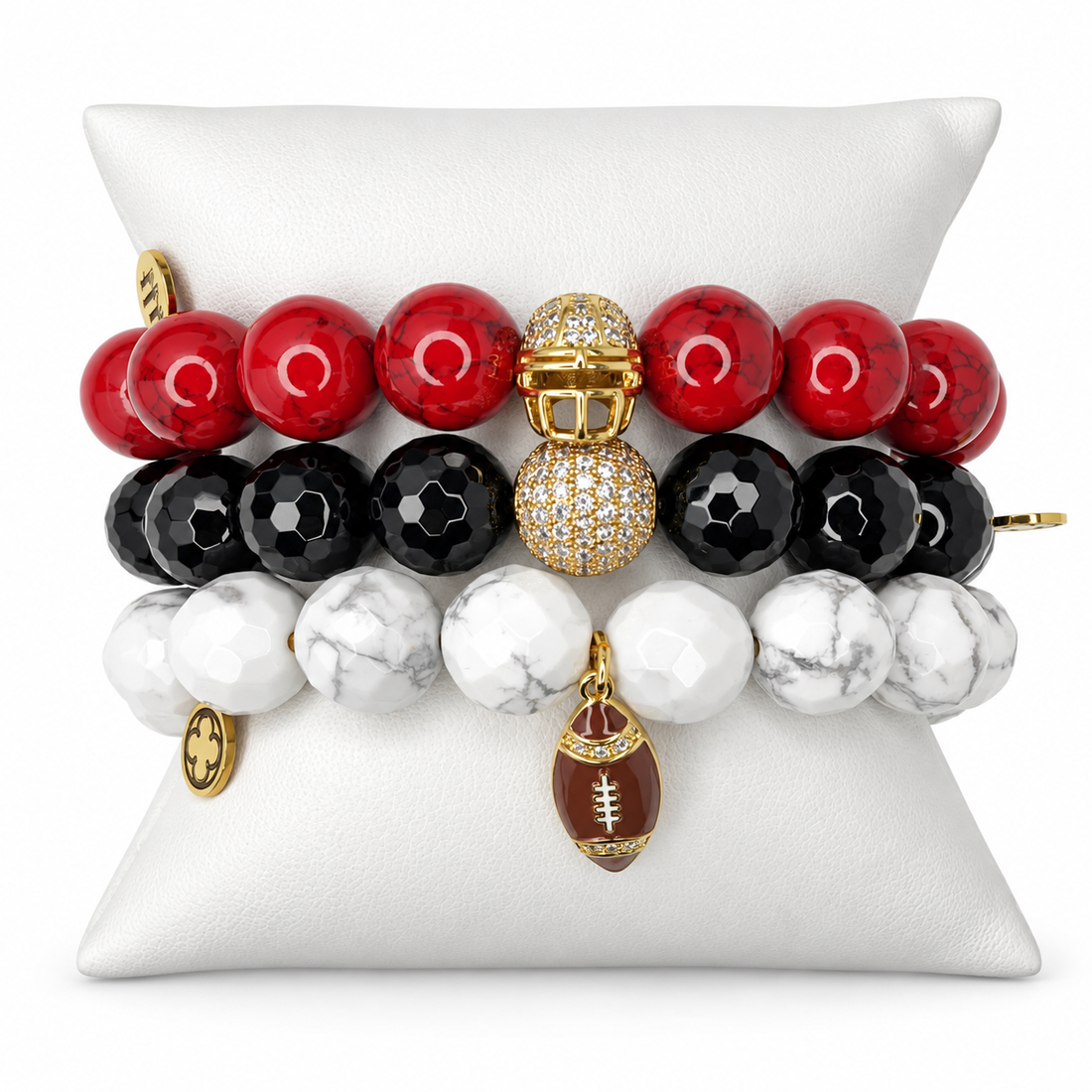 Kansas City Chiefs Armparty on white studio background