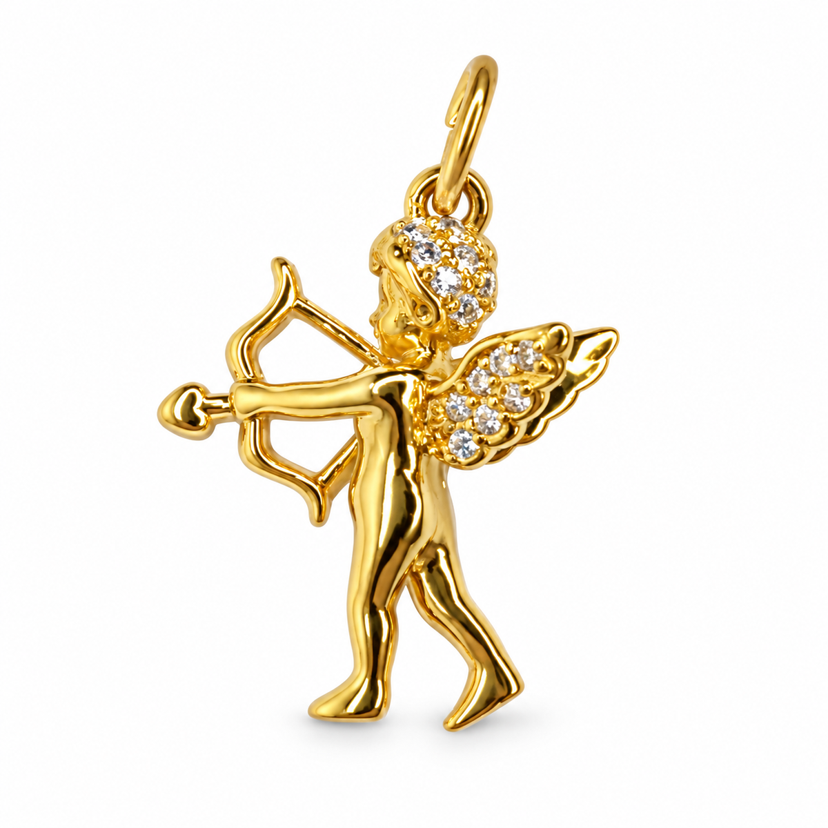 Cupid Pendant on a white background