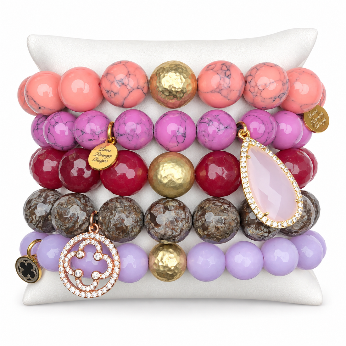 Verbena Armparty on white studio background