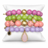 Purple Petunia Armparty on white studio background
