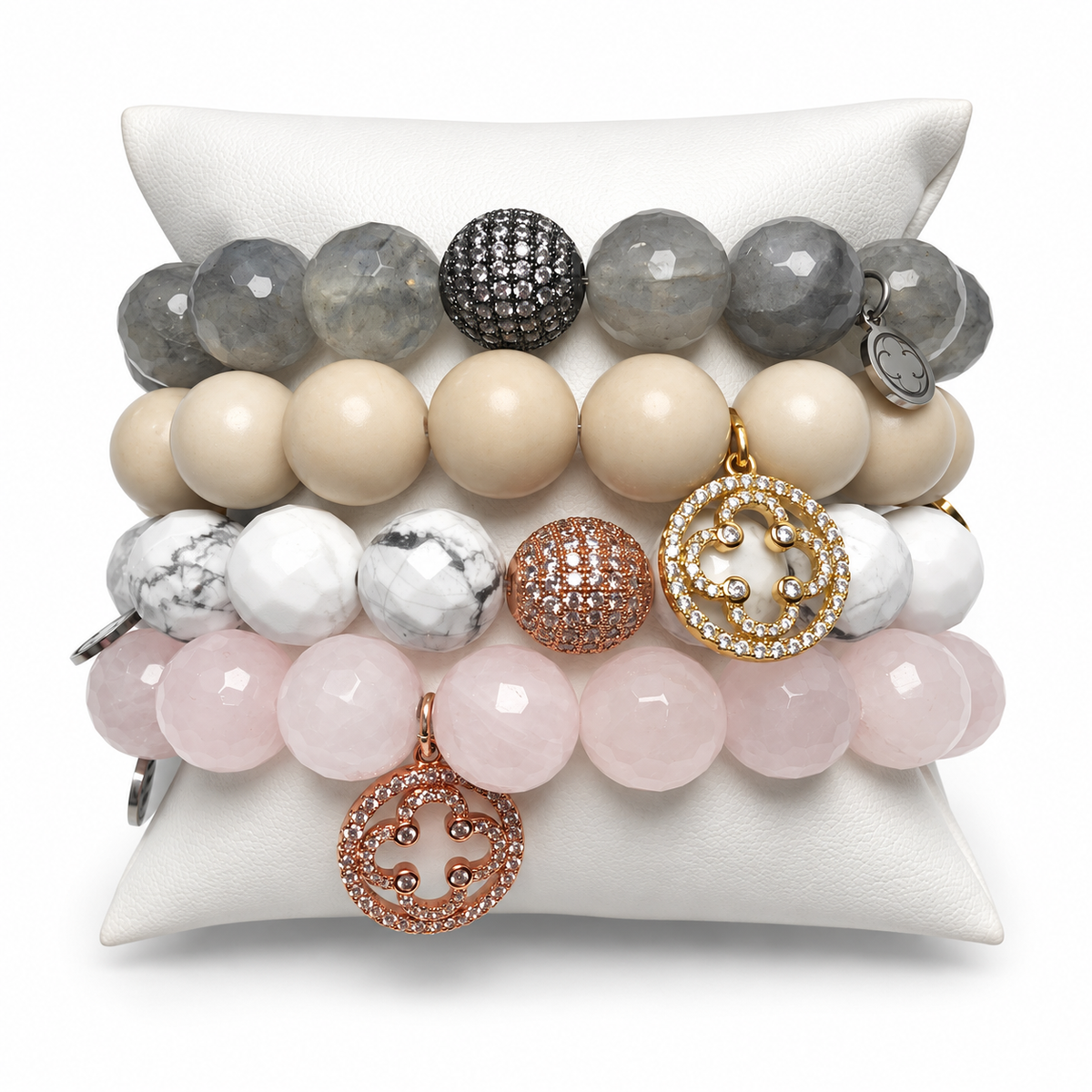 Light As A Feather Armparty on white studio background