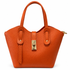 Alessia Arancia Leather Tote - Oriana LaMarca Designs