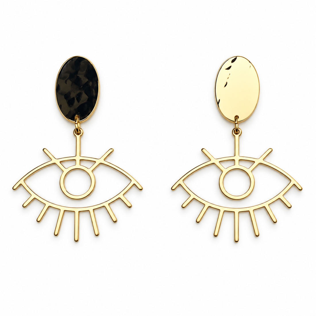 Rhodes Evil Eye Drop Earrings - Oriana LaMarca Designs