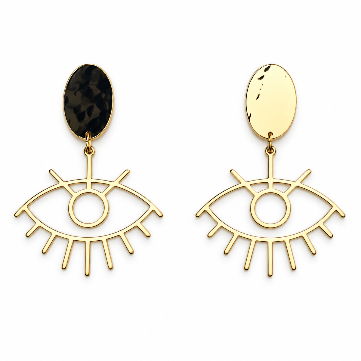 Rhodes Evil Eye Drop Earrings - Oriana LaMarca Designs