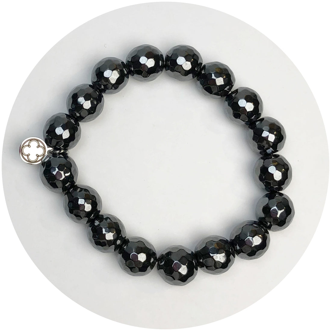Hematite Beaded Bracelet
