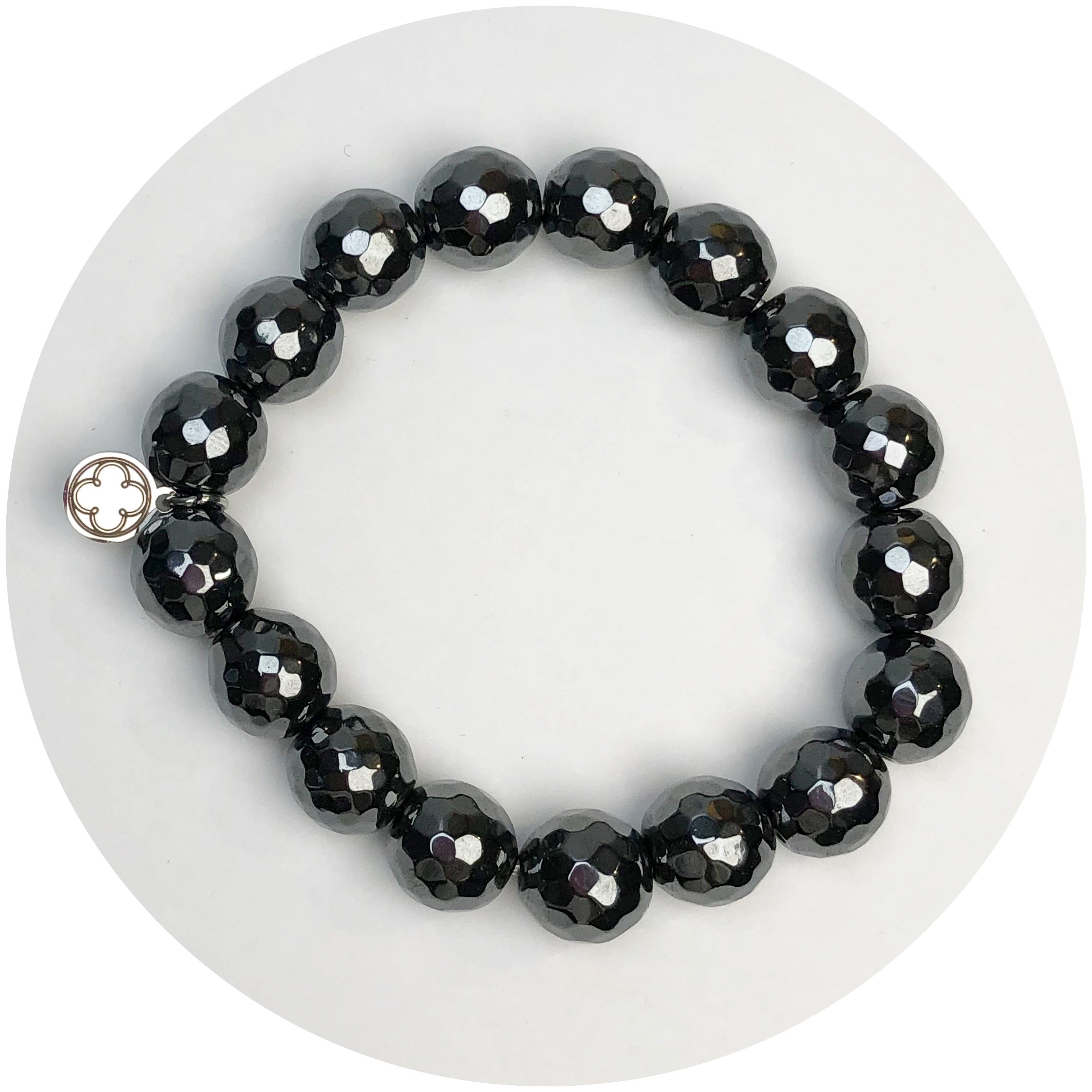 Hematite Beaded Bracelet