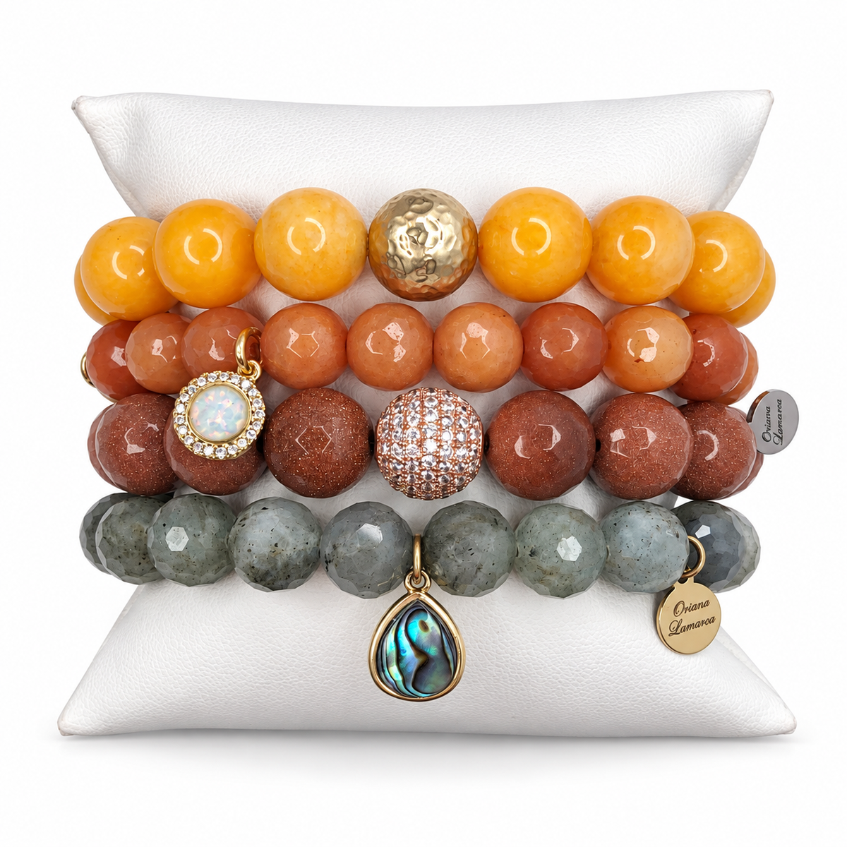Smart Suits Armparty on white studio background