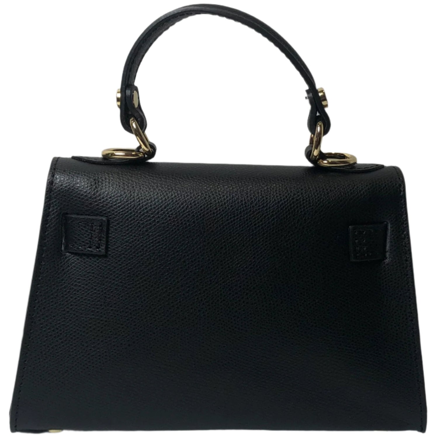 Sophie Black Leather Handbag