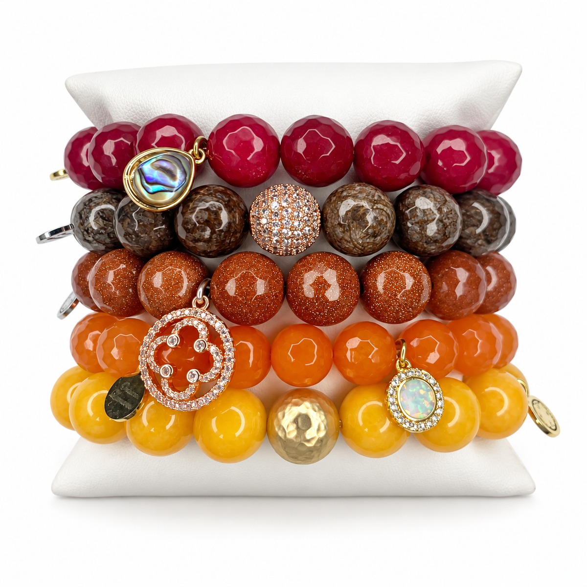 Inferno Armparty on white studio background