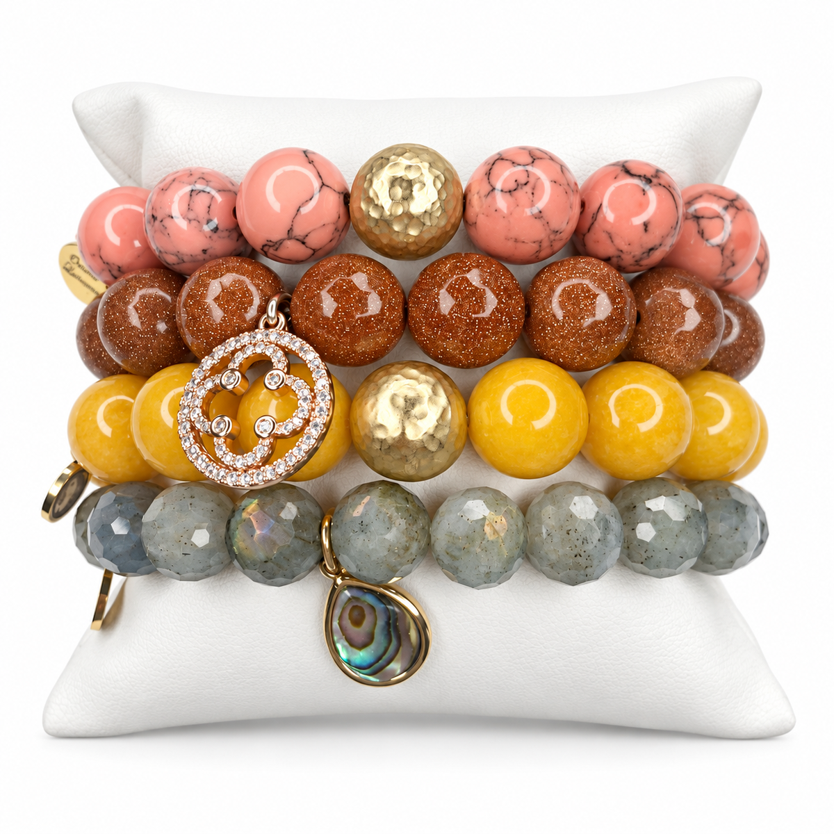 Dark Cheddar Armparty on white studio background