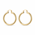 Large Chunky Gold Filled Hoops - Oriana LaMarca Designs