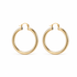 Small Chunky Gold Filled Hoops - Oriana LaMarca Designs