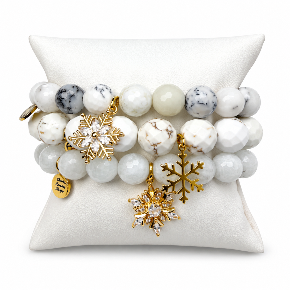 Dashing Thru The Snow Armparty on white studio background