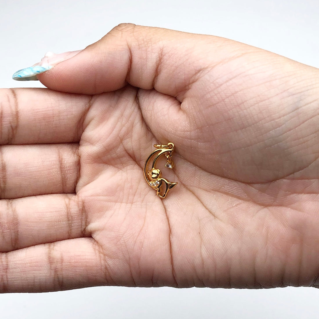 Sleeping Teddy Pendant