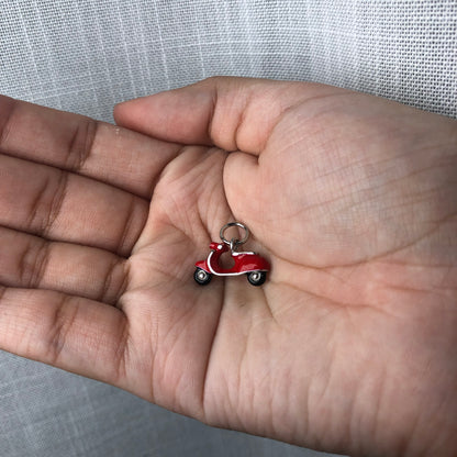 Red Vespa Pendant