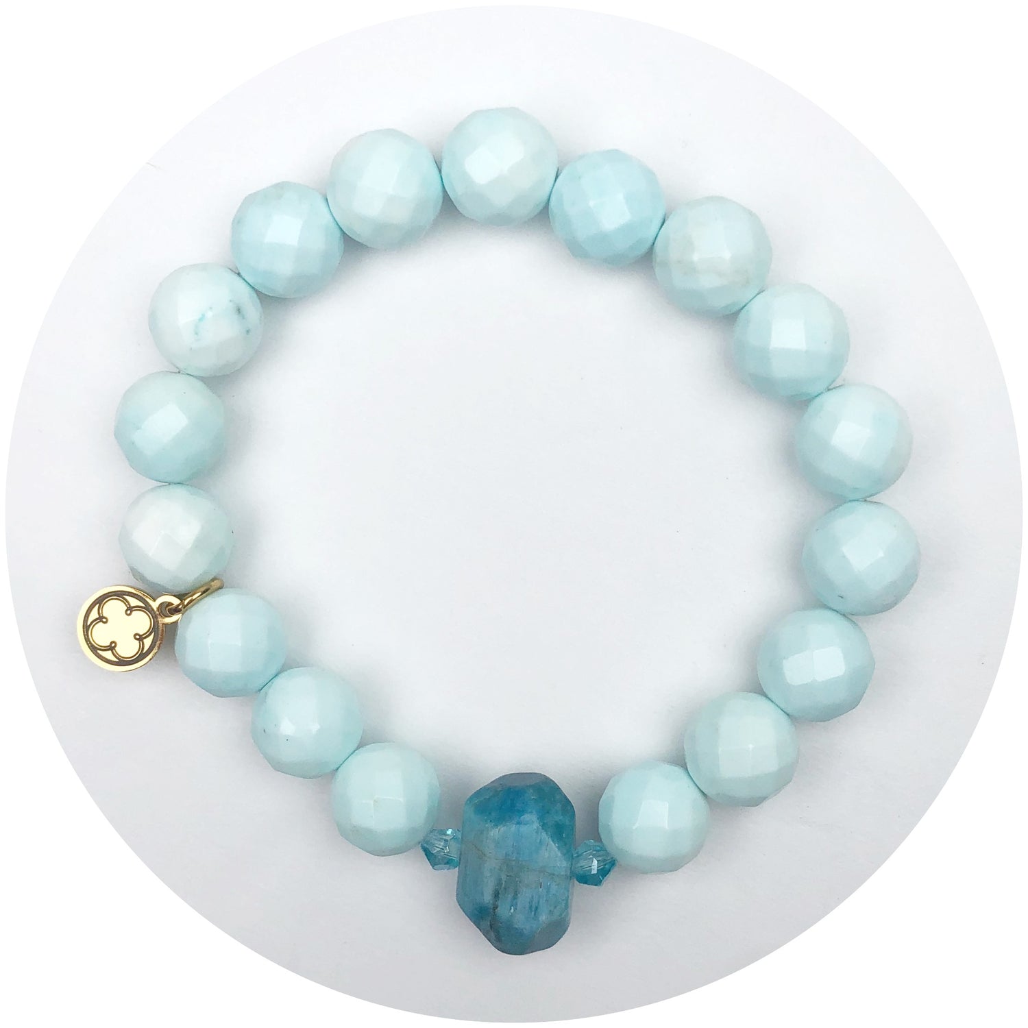Seafoam Teal with Aquivane Nugget