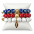 Buffalo Bills Armparty on white studio background