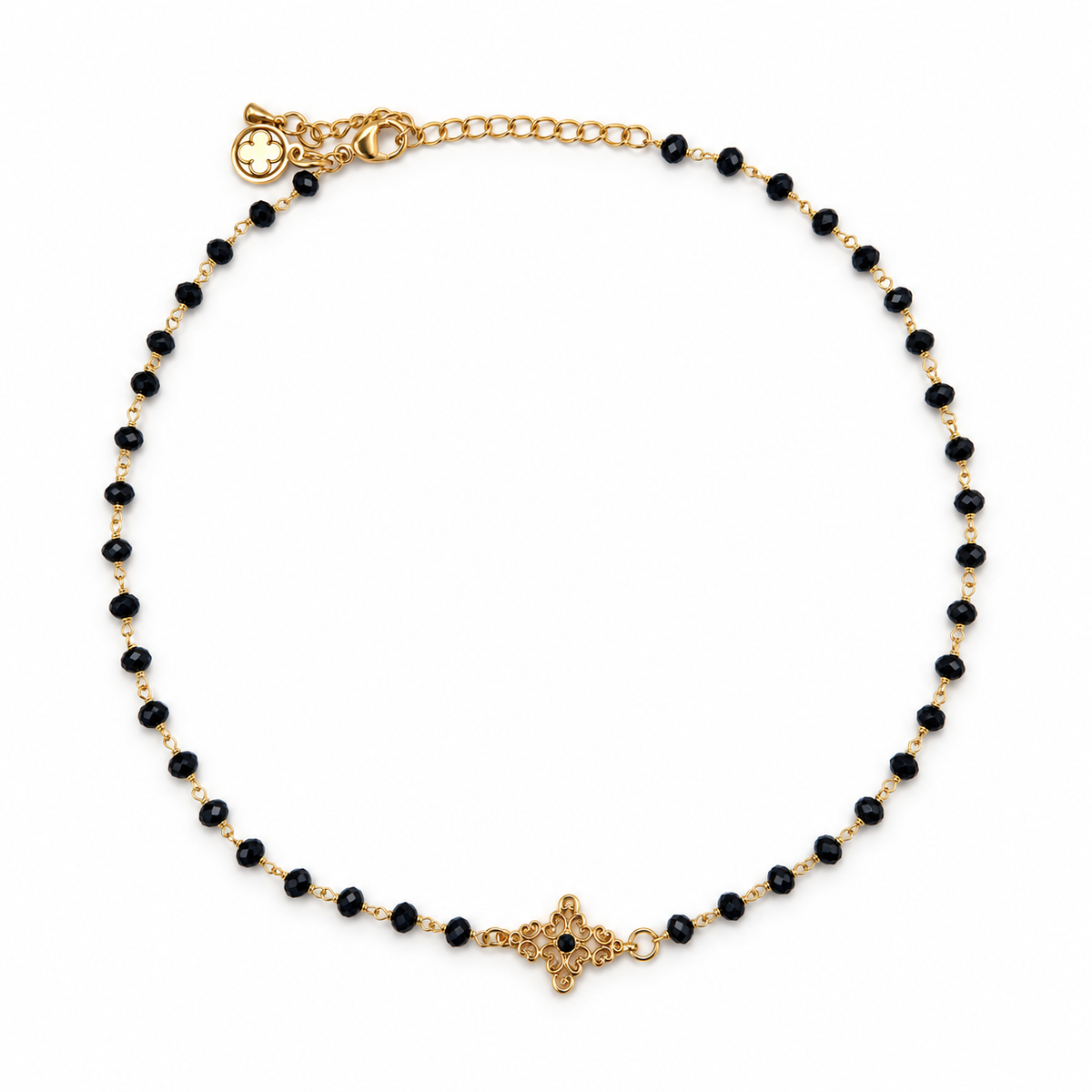 Palazzolo Black Onyx Choker - Oriana LaMarca Designs