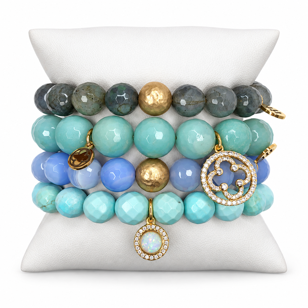 Warmer Days Armparty on white studio background