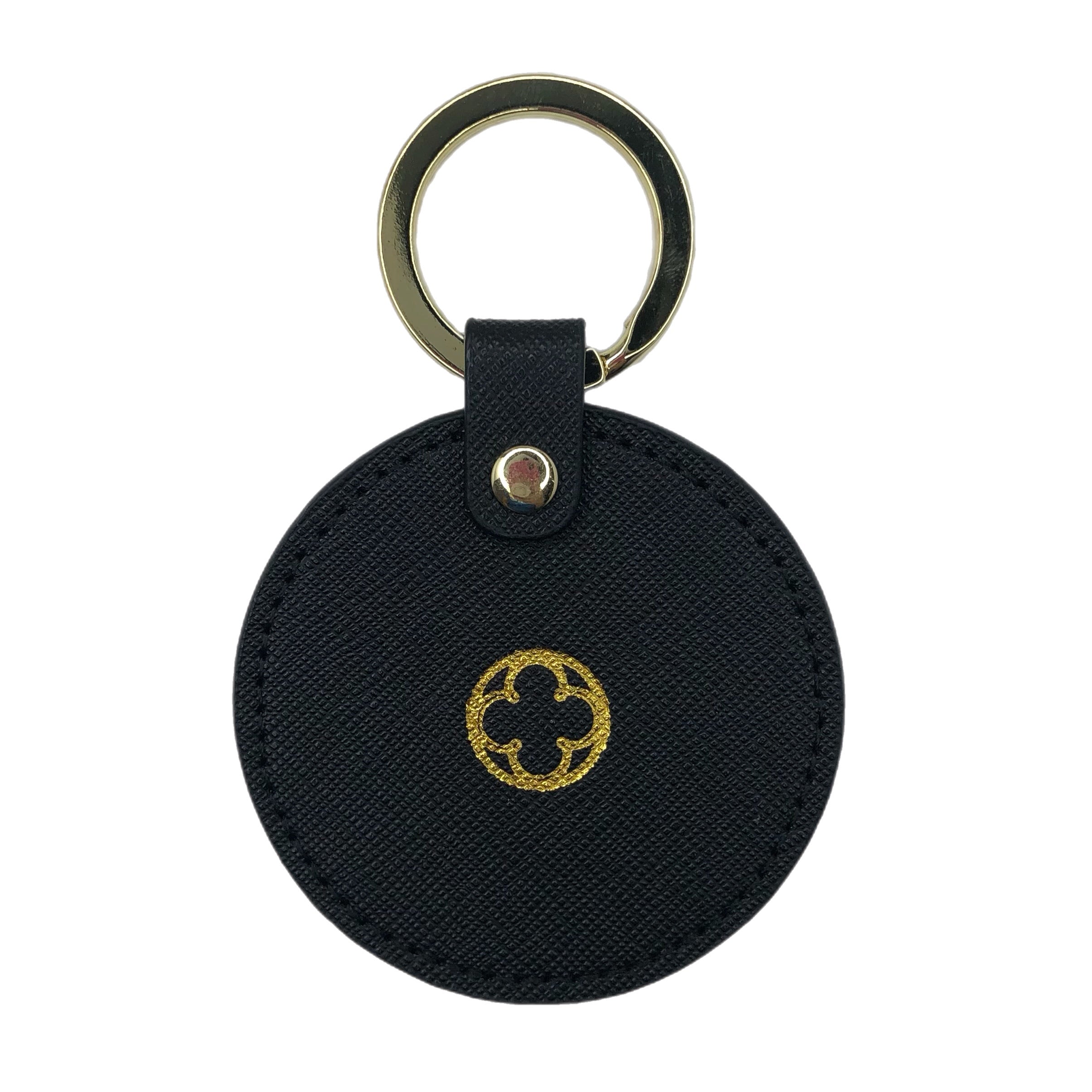 Black Leather Key Chain