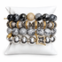 Silver Luxe Armparty on white studio background