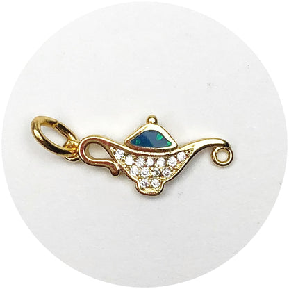 Pavé Aladdin Lamp Pendant