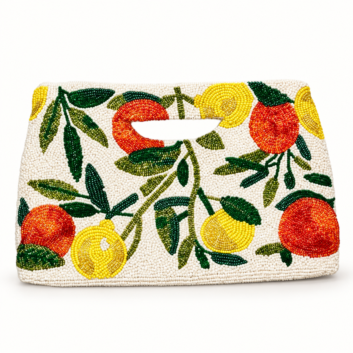 Citrus Beaded Handbag