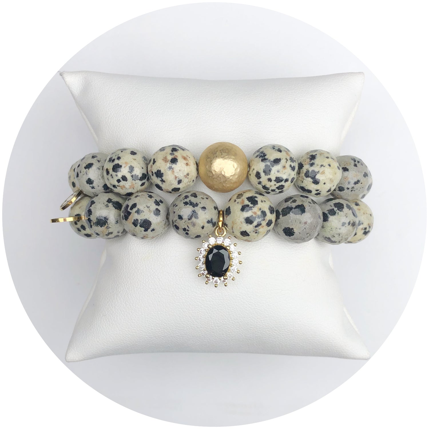 Dalmatian Jasper Color Stax