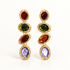 Serafina Gemstone Drop Earring - Oriana LaMarca Designs