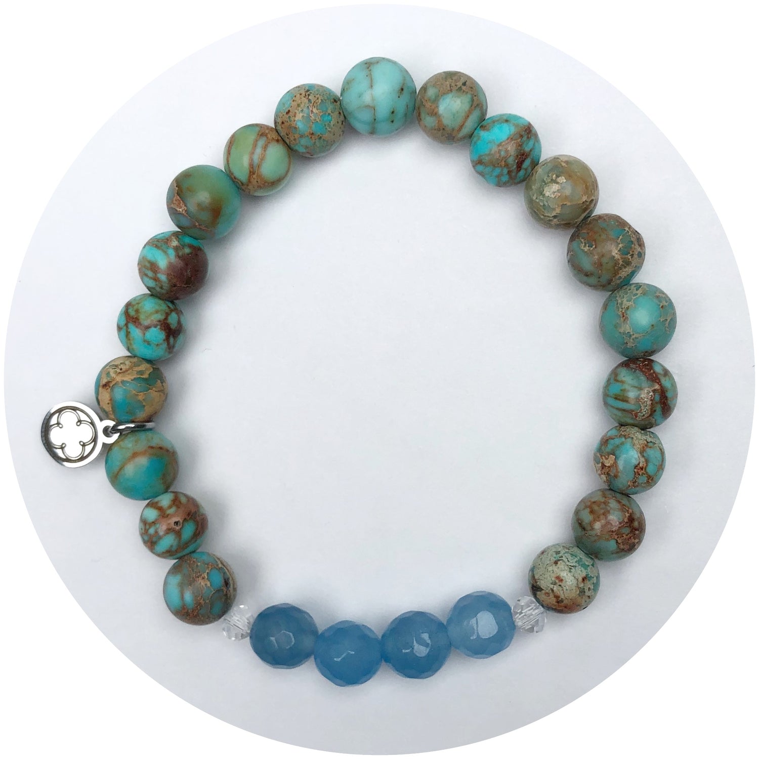 Mystic Lagoon Jasper with Aqua Agate
