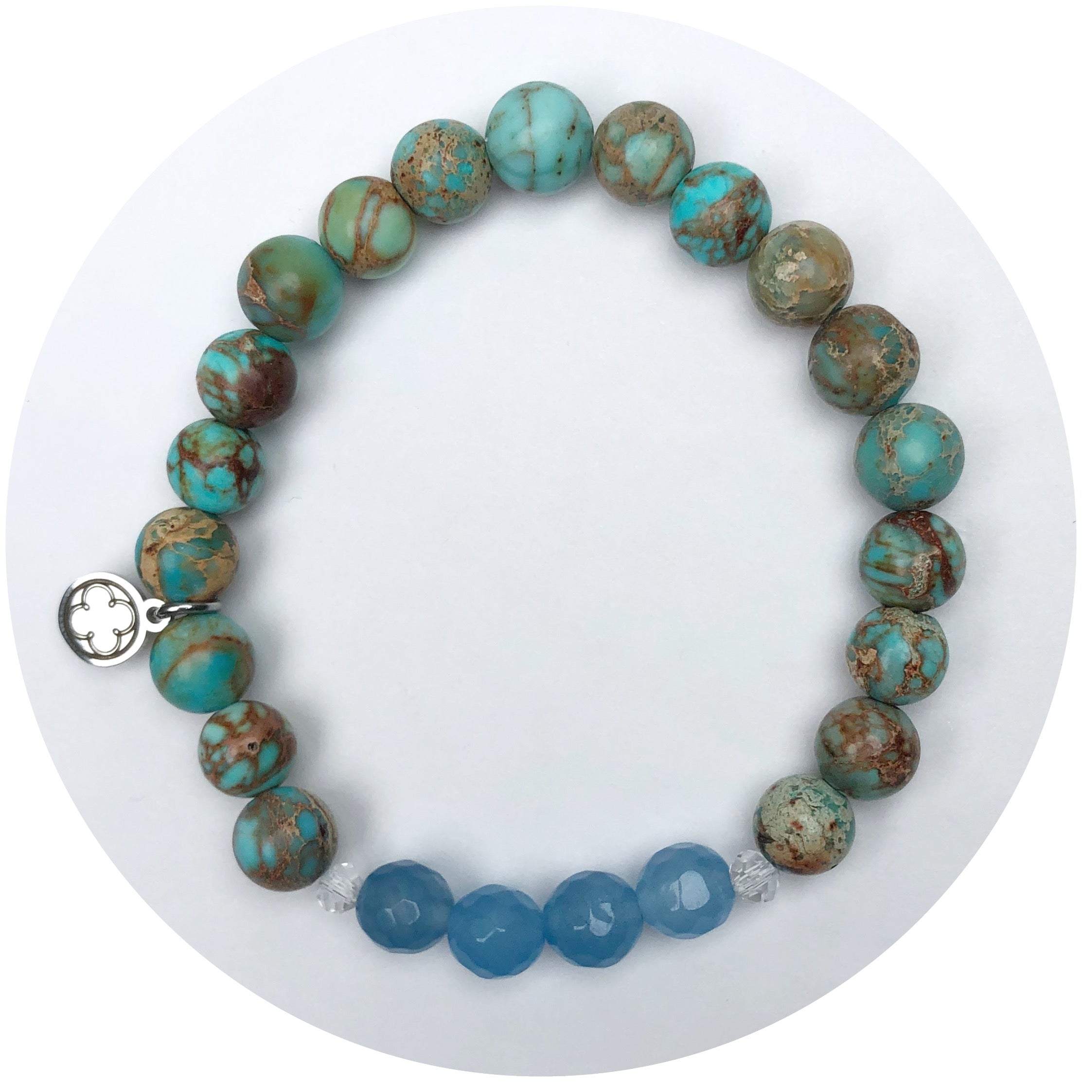 Mystic Lagoon Jasper with Aqua Agate