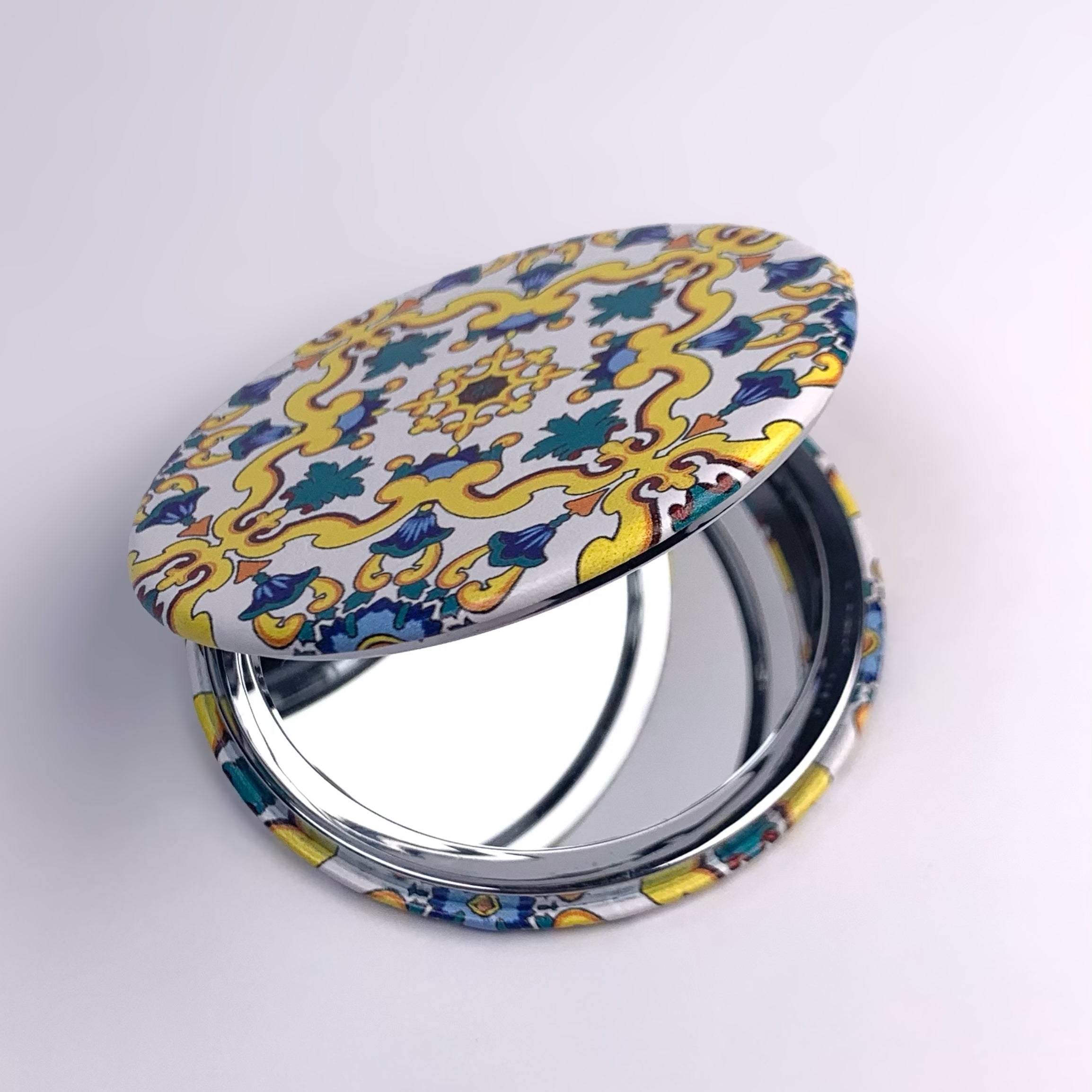 Sicilian Scroll Compact Mirror