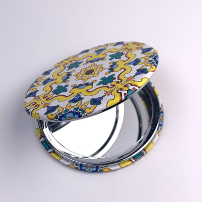Sicilian Scroll Compact Mirror