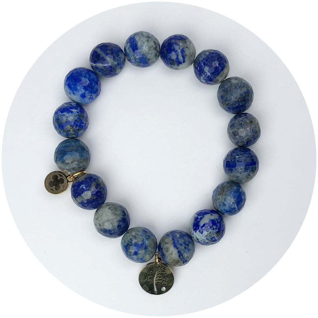 Azul Jasper with Pavè Tree of Life Pendant