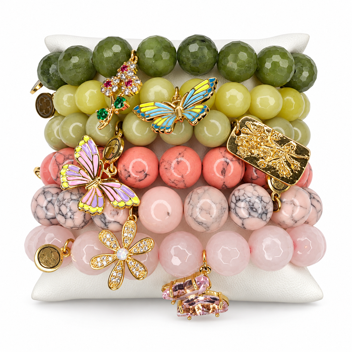 Snapdragon Armparty on white studio background