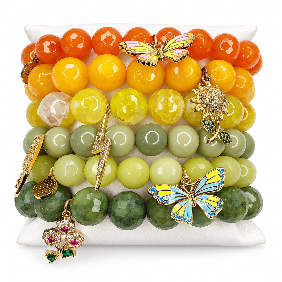 Magic Monarch Armparty on white studio background