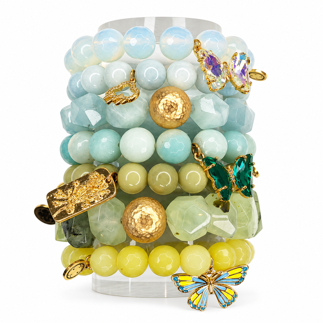 Wild Nymph Armparty on white studio background