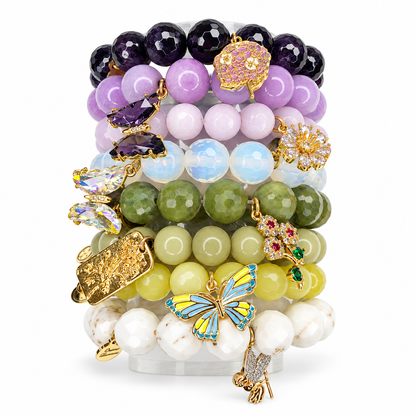 Lavender Fields Armparty on white studio background