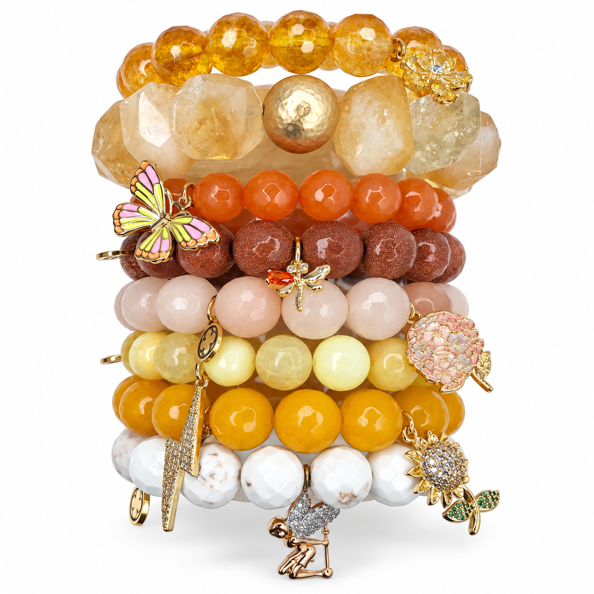 Build Me Up Buttercup Armparty on white studio background