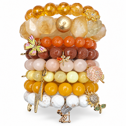 Build Me Up Buttercup Armparty on white studio background