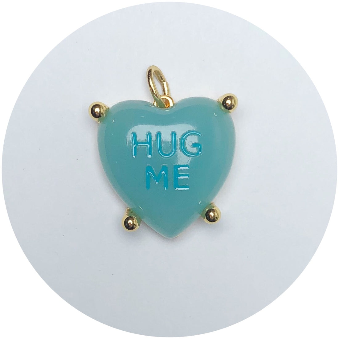 Turquoise &quot;Hug Me&quot; Pendant